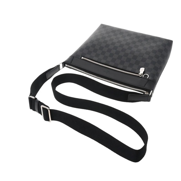 LOUIS VUITTON Damier Graffit Mick PM NM Black / grey (AUTHENTIC) - Picture 4 of 9
